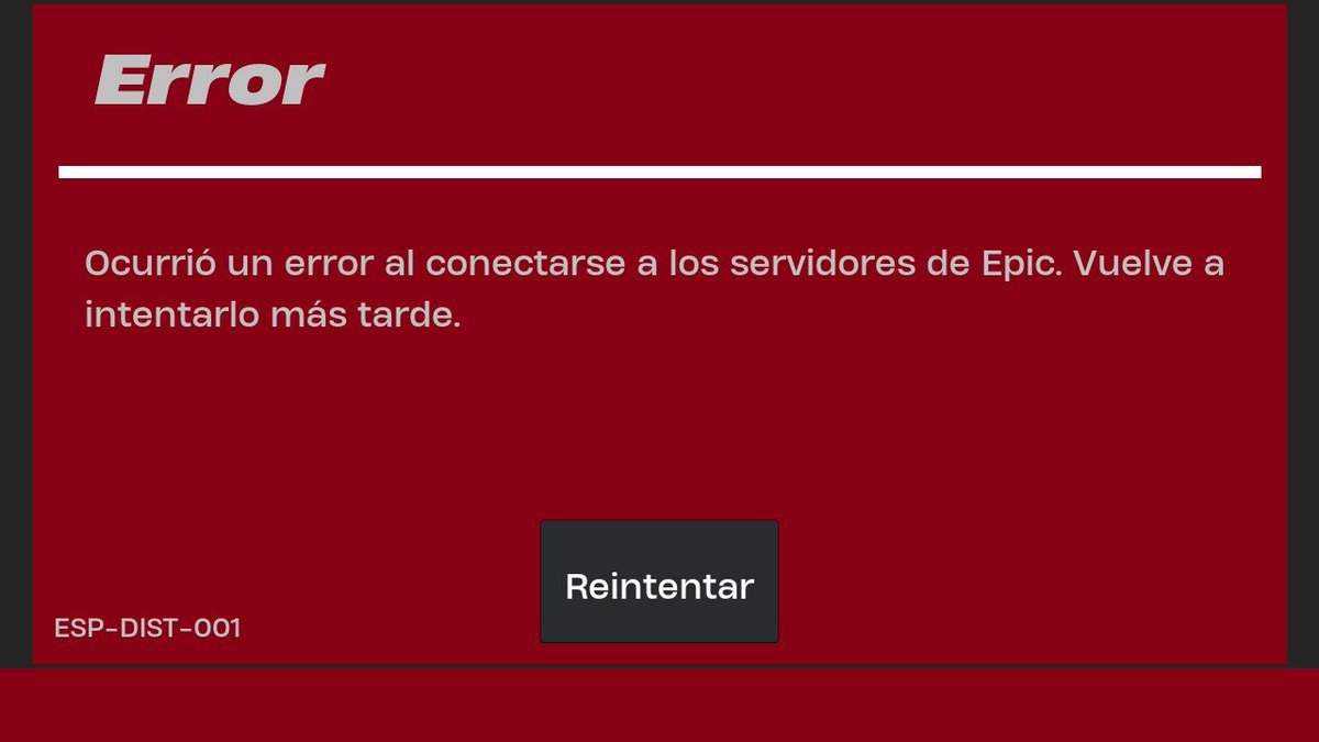 Estaba intentando jugar fortnite y me saltó esto, es primera vez que me pasa #fortnite