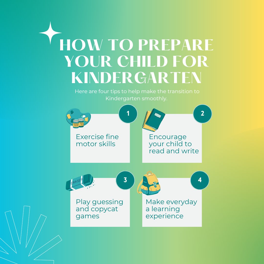 WakeForestCA's tweet photo. 🎒 Get Your Child Kindergarten-Ready the Fun Way! 🚀

🎉 Getting ready for kindergarten doesn’t mean drilling flashcards—it means playing, talking, exploring, and connecting. Every moment is a chance to learn. You’ve got this—and so does your kiddo! https://t.co/6OGlKDG3I0