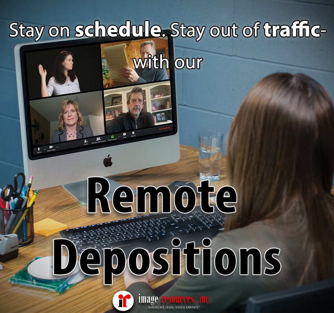 IRLegalVideo's tweet photo. No Traffic. No Travel. No Problem. Conduct depositions anywhere with our Remote Depositions!

#zoom #legalvideo #remote #deposition #remotedeposition #videography #marketing #attorneys #personalinjurylaw #americaslegalvideoexperts https://t.co/DfJPyzUkI0