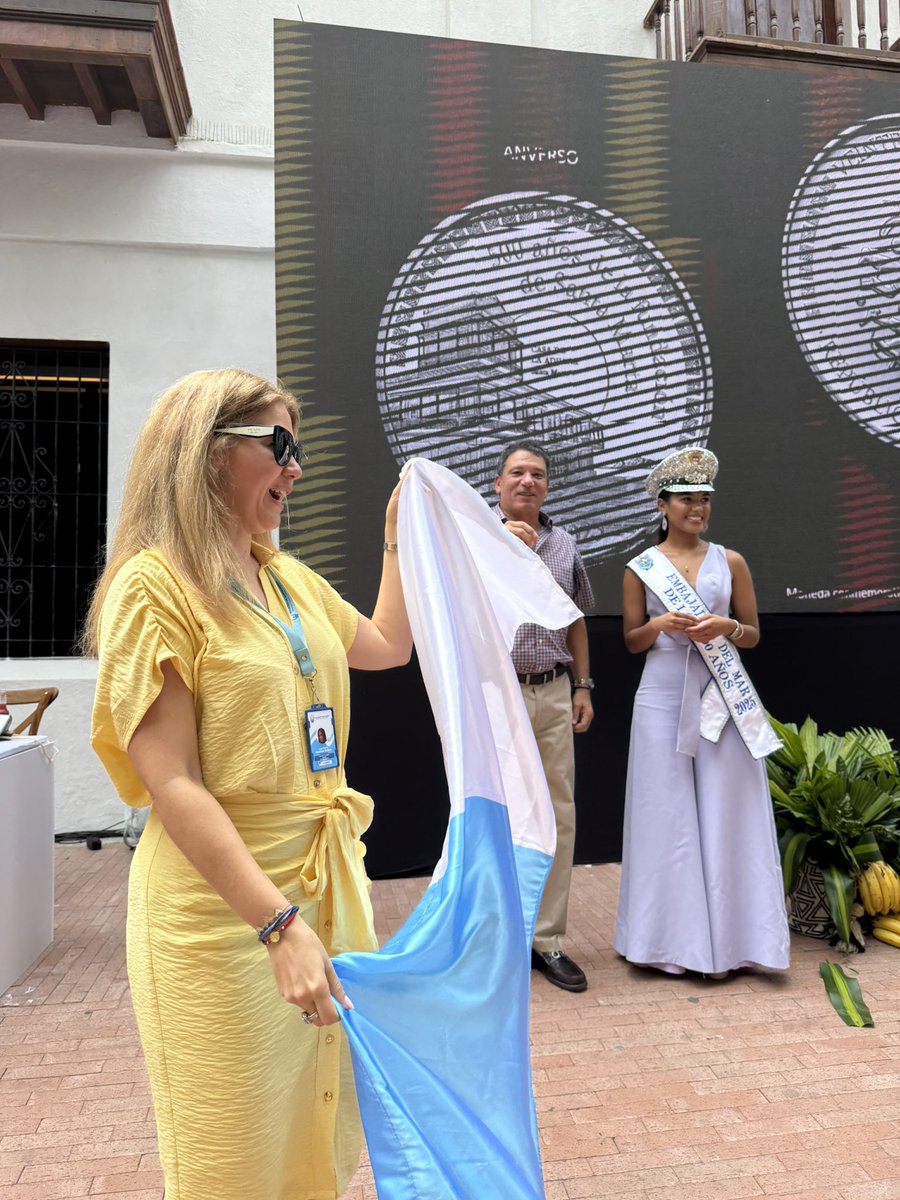 Lanzamiento de la moneda conmemorativa de los 500 años por el <a href="/BancoRepublica/">Banco República 🇨🇴</a> en cumplimiento al art 8 de la ley2058 del 2020, vamos por 500 mas