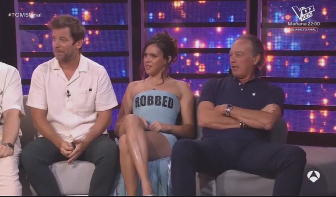 AbelPlata's tweet image. EL VESTIDO DE YENESI 

#TCMSFinal