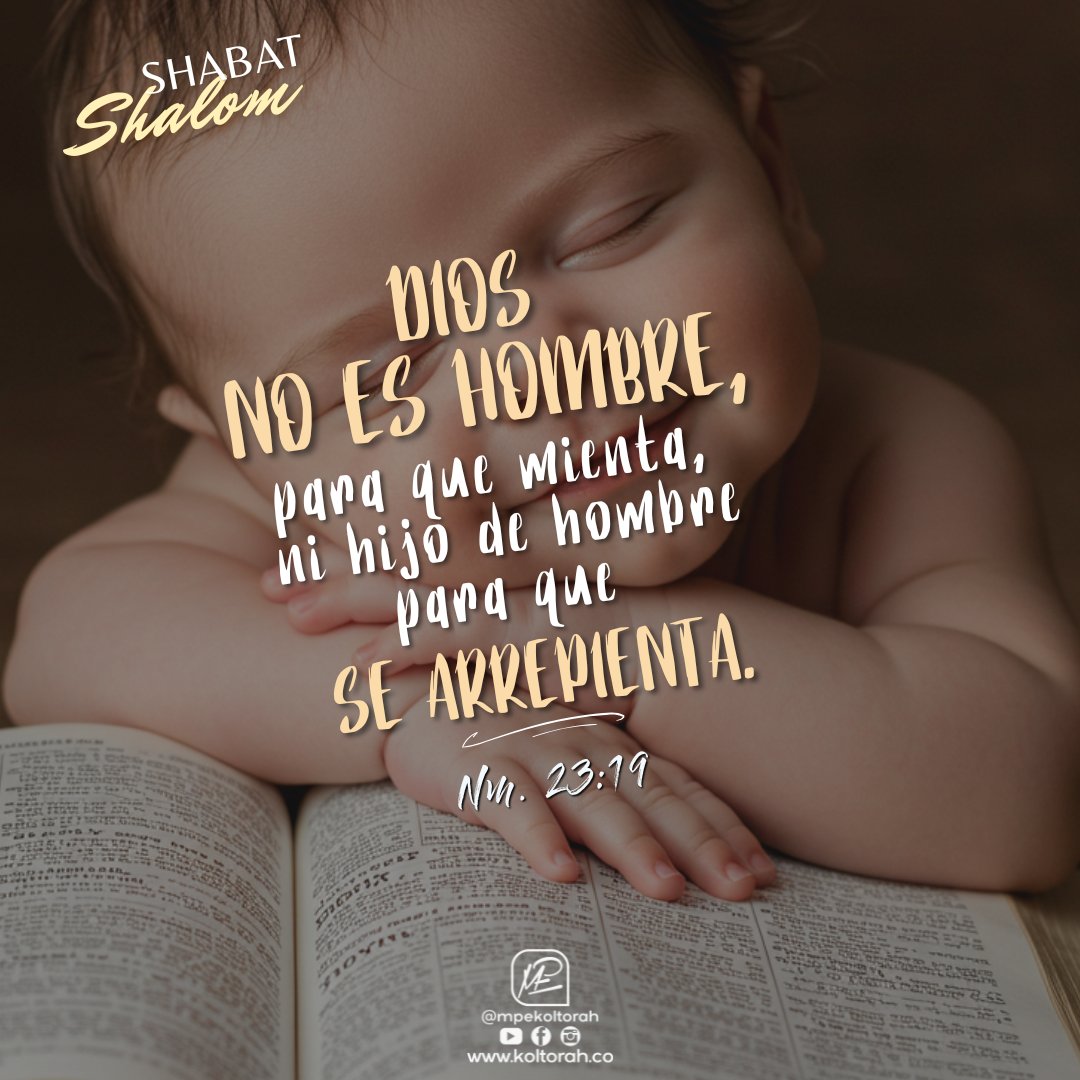 koltorahco's tweet photo. La fidelidad y la verdad del Eterno son nuestra ancla segura. Él no falla: lo que promete, lo cumple. Confiemos en Su amor inquebrantable y vivamos con fe, integridad y propósito, honrando Su Nombre.
¡Shabat Shalom! 🕯🕯😇🍷🥖🥖 https://t.co/kJGqR0KhhZ