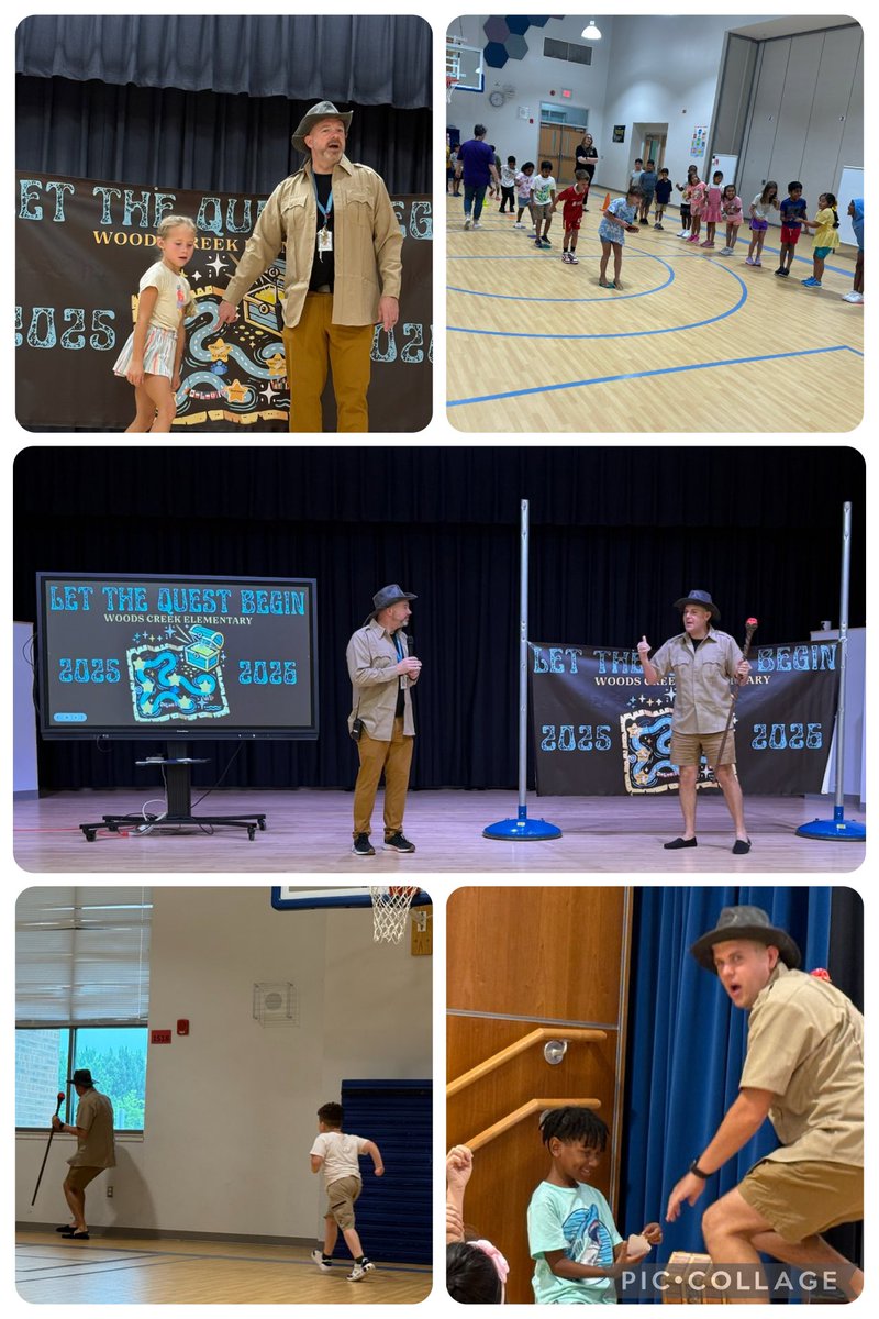 Our students went on a QUEST today to learn about how MAGIC can be found all throughout the Woods Creek campus!  Our staff and students have been intentional to lay a solid foundation for the year ahead.
