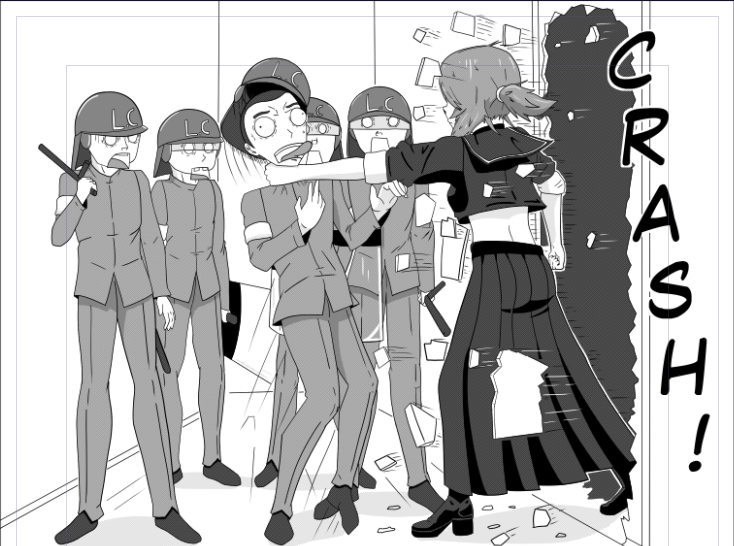 deaderpan's tweet image. 3 and a half pages left!!!