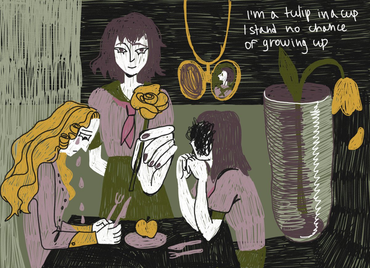 okunichh's tweet image. i made it to a dinner date, my teardrops seasoned every plate
#rgu