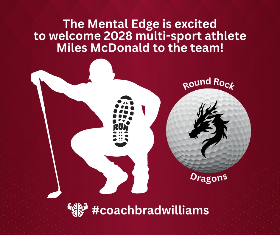 Brad Williams, M.S. (@mentaledgetx) on Twitter photo ⛳️💪🏻🧠💯 He's a busy guy, running cross country (5K) and track (800m, 1600m) and playing golf year-round. Looking forward to working with you, Miles!
.
<a href="/rrhsgolf/">Round Rock Golf</a>
.
⬇️⬇️⬇️
#mentaledgetx
#coachbradwilliams
#buildingchampions
#EliteMindset
#gamedayfocus
#AthleteResilience ⛳️💪🏻🧠💯 He's a busy guy, running cross country (5K) and track (800m, 1600m) and playing golf year-round. Looking forward to working with you, Miles!
.
<a href="/rrhsgolf/">Round Rock Golf</a>
.
⬇️⬇️⬇️
#mentaledgetx
#coachbradwilliams
#buildingchampions
#EliteMindset
#gamedayfocus
#AthleteResilience