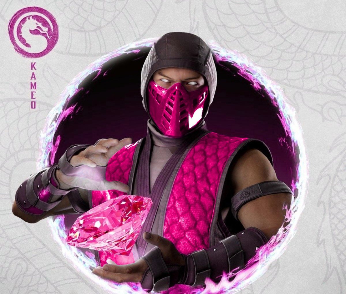 SerbianMK's tweet photo. @MortalKombat Give my boy Floyd pink diamond control as his main power in the next game ! Since you already gave him some rainbow diamond wall where pink is the most visible. https://t.co/ormzEJTIhj