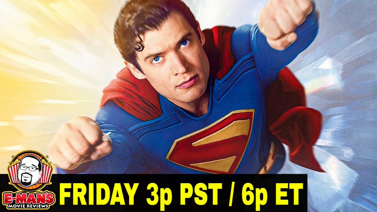 EmansReviews's tweet image. In today's livestream, I'll cover some of the news from the week. This week has been mainly DC news, so I'll cover that and give you my Superman review. Join the discussion here: youtube.com/live/gQsfd0--v…