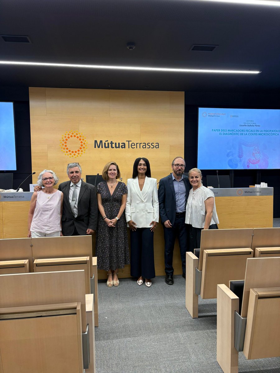 MutuaTerrassa (@mutua_terrassa) on Twitter photo La directora ha estat la Dra. <a href="/yzabanaa/">Yamile Zabana</a>, i la tutora la Dra. Maria Esteve, ambdues metges adjuntes <a href="/DigestiuMutua/">Digestiu Mútua Terrassa</a> . El tribunal ha estat presidit pel Dr. Xavier Calvet, de <a href="/parctauli/">Consorci Corporació Sanitària Parc Taulí</a> i la Dra. Ingrid Ordás, <a href="/hospitalclinic/">Hospital Clínic</a> i el Dr. Francisco Rodríguez-Moranta, de <a href="/hbellvitge/">Hospital Universitari Bellvitge | HUB</a>. La directora ha estat la Dra. <a href="/yzabanaa/">Yamile Zabana</a>, i la tutora la Dra. Maria Esteve, ambdues metges adjuntes <a href="/DigestiuMutua/">Digestiu Mútua Terrassa</a> . El tribunal ha estat presidit pel Dr. Xavier Calvet, de <a href="/parctauli/">Consorci Corporació Sanitària Parc Taulí</a> i la Dra. Ingrid Ordás, <a href="/hospitalclinic/">Hospital Clínic</a> i el Dr. Francisco Rodríguez-Moranta, de <a href="/hbellvitge/">Hospital Universitari Bellvitge | HUB</a>.