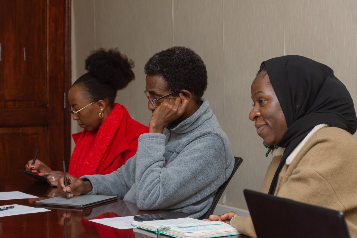 kenaff_farmers's tweet image. We were pleased to host Nungari Mwangi, PhD, Hassan […], Farida […], and from Independent Recourse Mechanism (IRM) of the African Development Bank Group , and Jane Gidali Florence Kariuki from Mastercard Foundation #CommunityPass at the KENAFF offices.