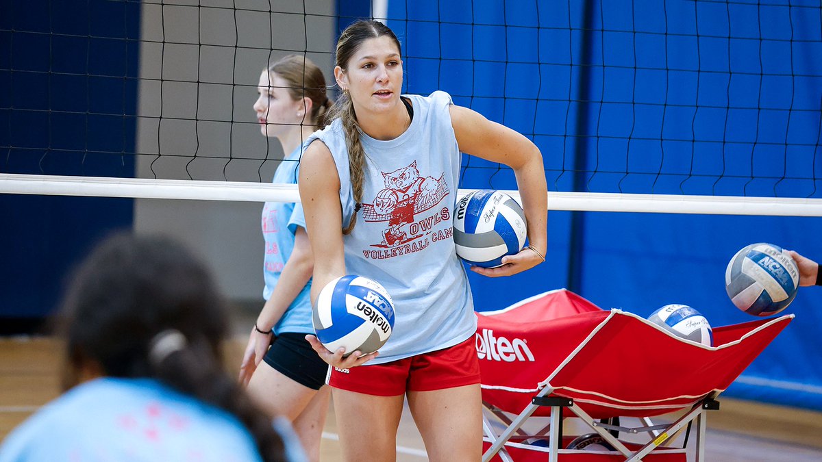 FAUVolleyball's tweet image. Closed out a great first week of camp! ๐คฉ
#WIP๐๏ธ