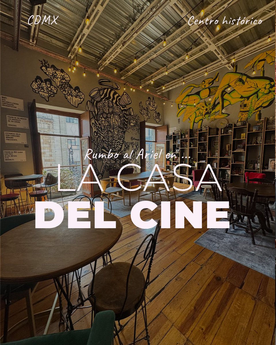 AMACC (@academiacinemx) on Twitter photo 𝗥𝘂𝗺𝗯𝗼 𝗮𝗹 𝗔𝗿𝗶𝗲𝗹 𝗲𝘀𝘁á 𝗽𝗼𝗿 𝗰𝗼𝗺𝗲𝗻𝘇𝗮𝗿
Te invitamos a conocer las sedes donde podrás disfrutar de este ciclo, incluyendo un lugar tan emblemático como <a href="/lacasadelcinemx/">lacasadelcinemx</a> 𝗥𝘂𝗺𝗯𝗼 𝗮𝗹 𝗔𝗿𝗶𝗲𝗹 𝗲𝘀𝘁á 𝗽𝗼𝗿 𝗰𝗼𝗺𝗲𝗻𝘇𝗮𝗿
Te invitamos a conocer las sedes donde podrás disfrutar de este ciclo, incluyendo un lugar tan emblemático como <a href="/lacasadelcinemx/">lacasadelcinemx</a>