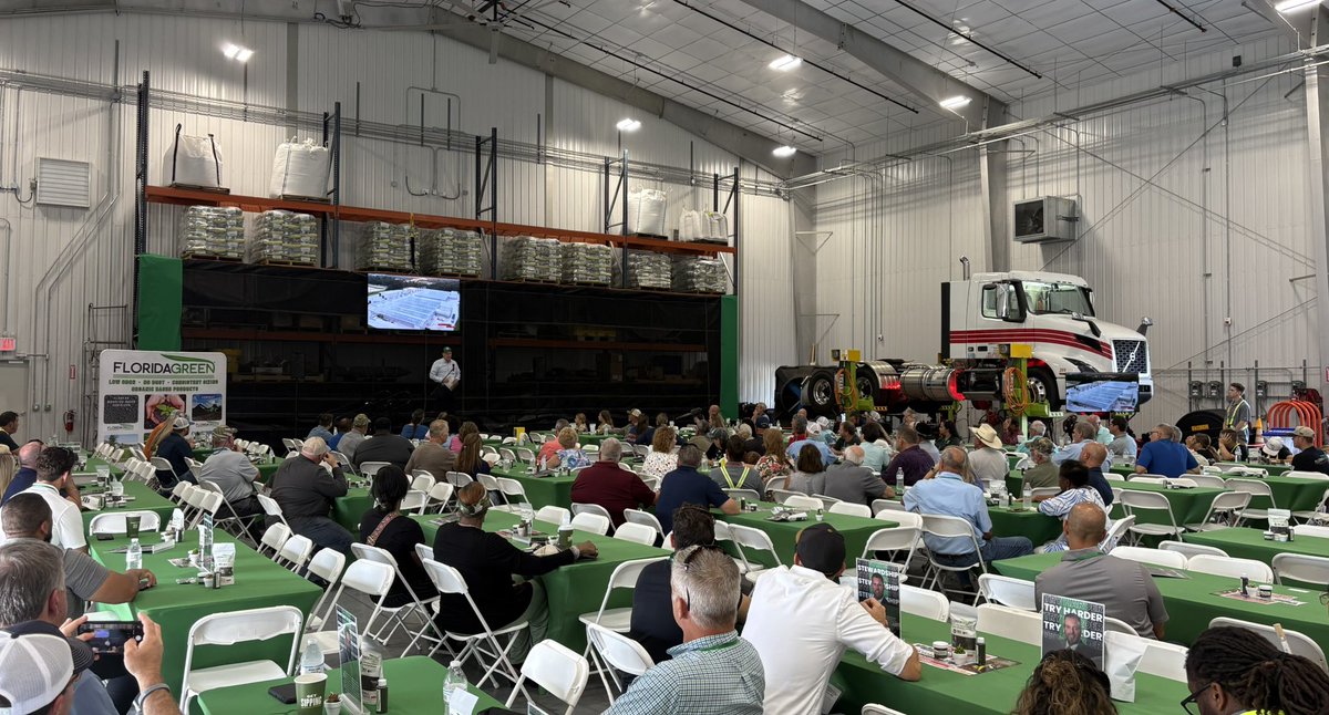 WiltonSimpson's tweet image. Congratulations to FloridaGreen on their brand new 28,000 square foot, state-of-the-art milling, pelletizing, and bagging facility. This is a landmark achievement made possible through a unique public-private partnership with Pasco County.