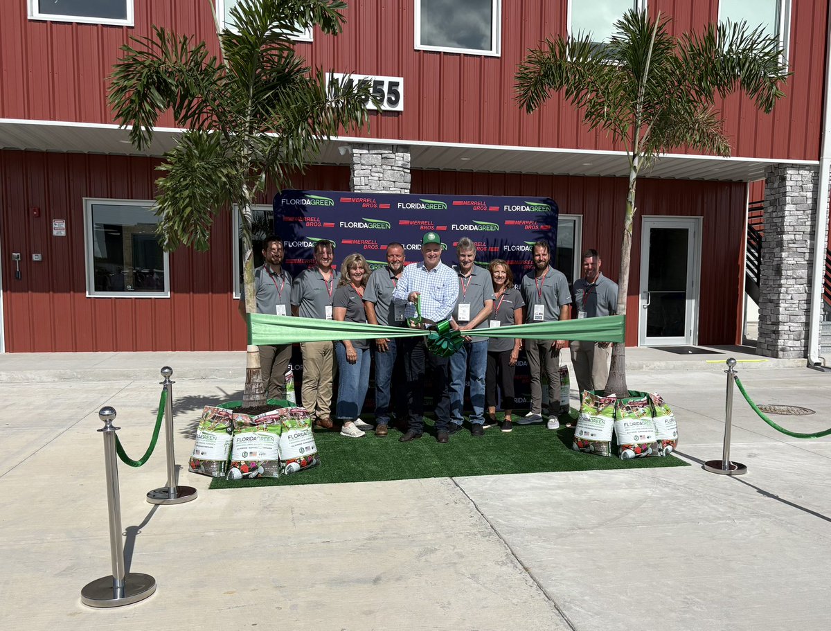 WiltonSimpson's tweet image. Congratulations to FloridaGreen on their brand new 28,000 square foot, state-of-the-art milling, pelletizing, and bagging facility. This is a landmark achievement made possible through a unique public-private partnership with Pasco County.