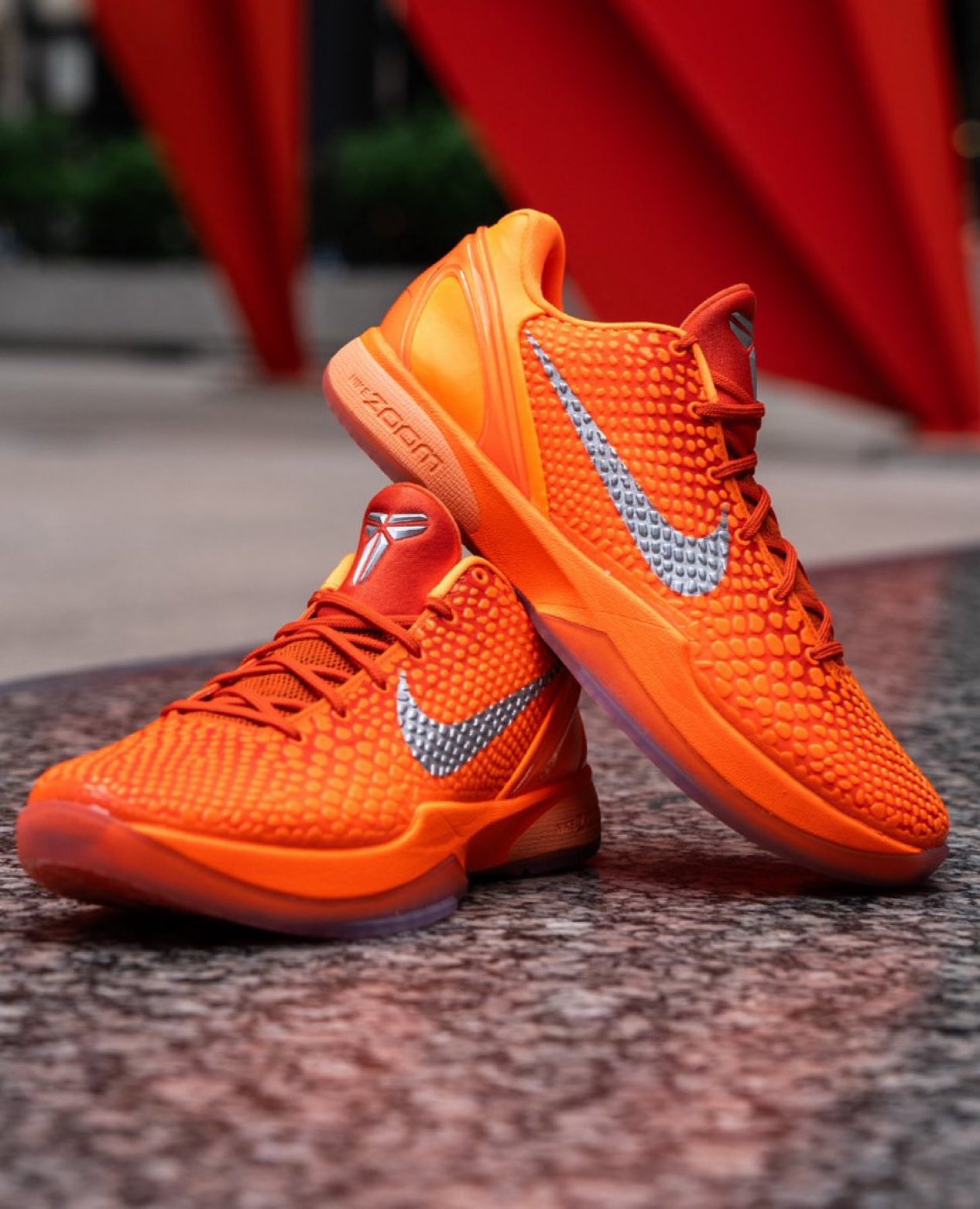 スニーカー Nike GS Kobe 6 Protro \"Total Orange\" Nike Kobe 6 Protro Total Orange Men's - IH1871-800 - US