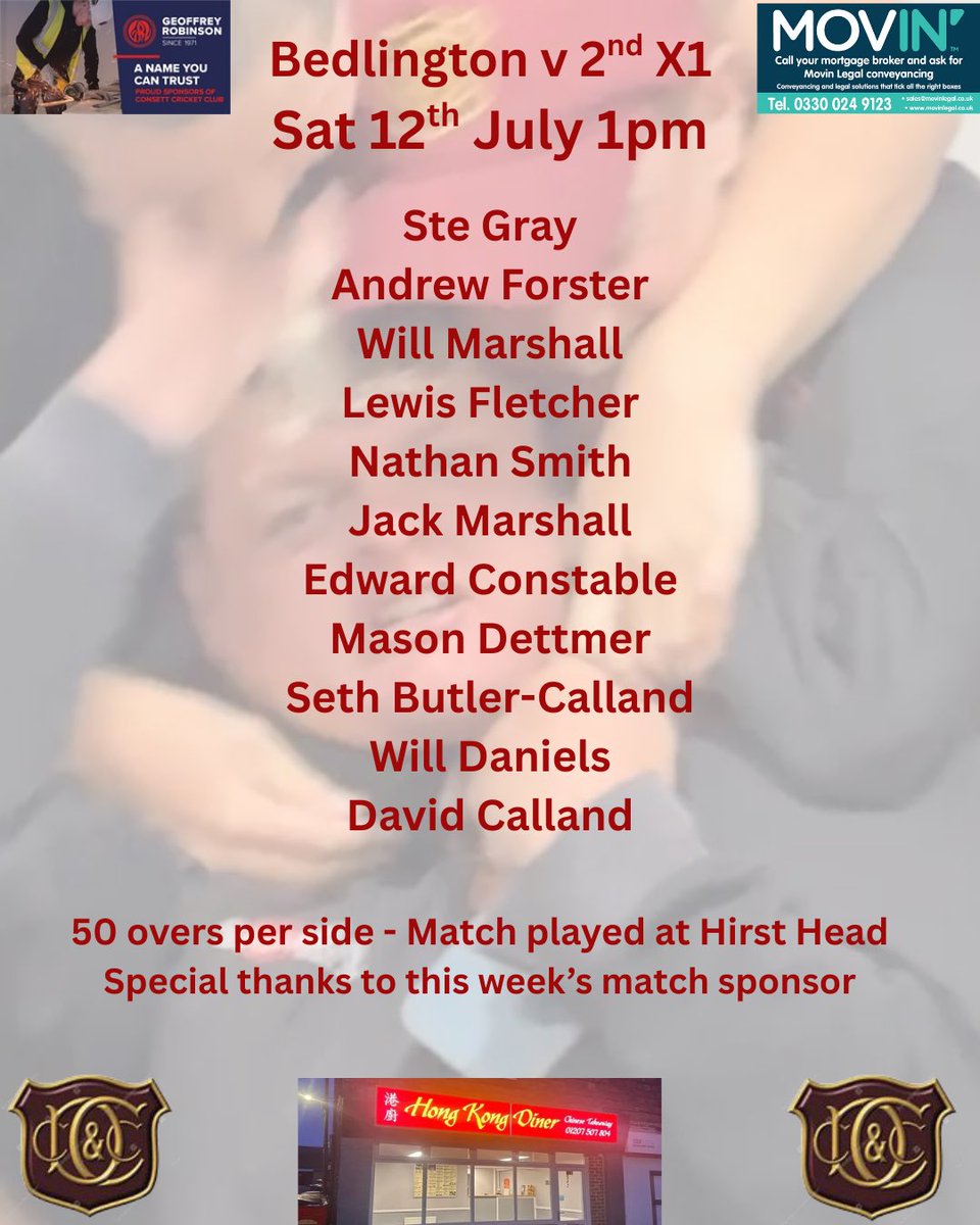 Consett Cricket Club π (@consettcc) on Twitter photo Saturday <a href="/NTCLCricket/">NTCLCricket</a> team news.
1st X1 welcome second place <a href="/MorpethCC/">Morpeth Cricket Club</a> to Blackfyne while the bottom 2 in D4 face off at Hirst Head as we take on <a href="/Bedlingtoncc/">Bedlington CC</a>
Bar open throughout to cater for the largest beer garden in Consett. Sun shining so get along and show your support! Saturday <a href="/NTCLCricket/">NTCLCricket</a> team news.
1st X1 welcome second place <a href="/MorpethCC/">Morpeth Cricket Club</a> to Blackfyne while the bottom 2 in D4 face off at Hirst Head as we take on <a href="/Bedlingtoncc/">Bedlington CC</a>
Bar open throughout to cater for the largest beer garden in Consett. Sun shining so get along and show your support!