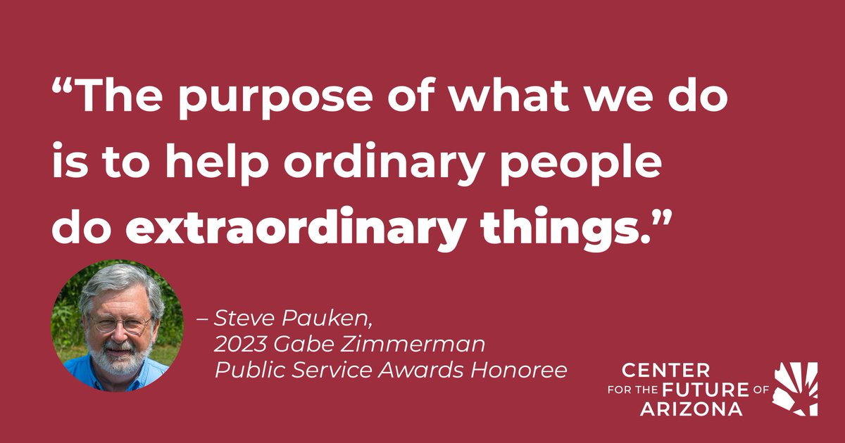 In one week, we’ll celebrate the 2025 Gabe Zimmerman Award honorees—public servants proving what’s possible through dedicated service. Thanks to <a href="/DiamondCasinos/">Desert Diamond</a> for helping us honor those lifting communities and driving change across Arizona.