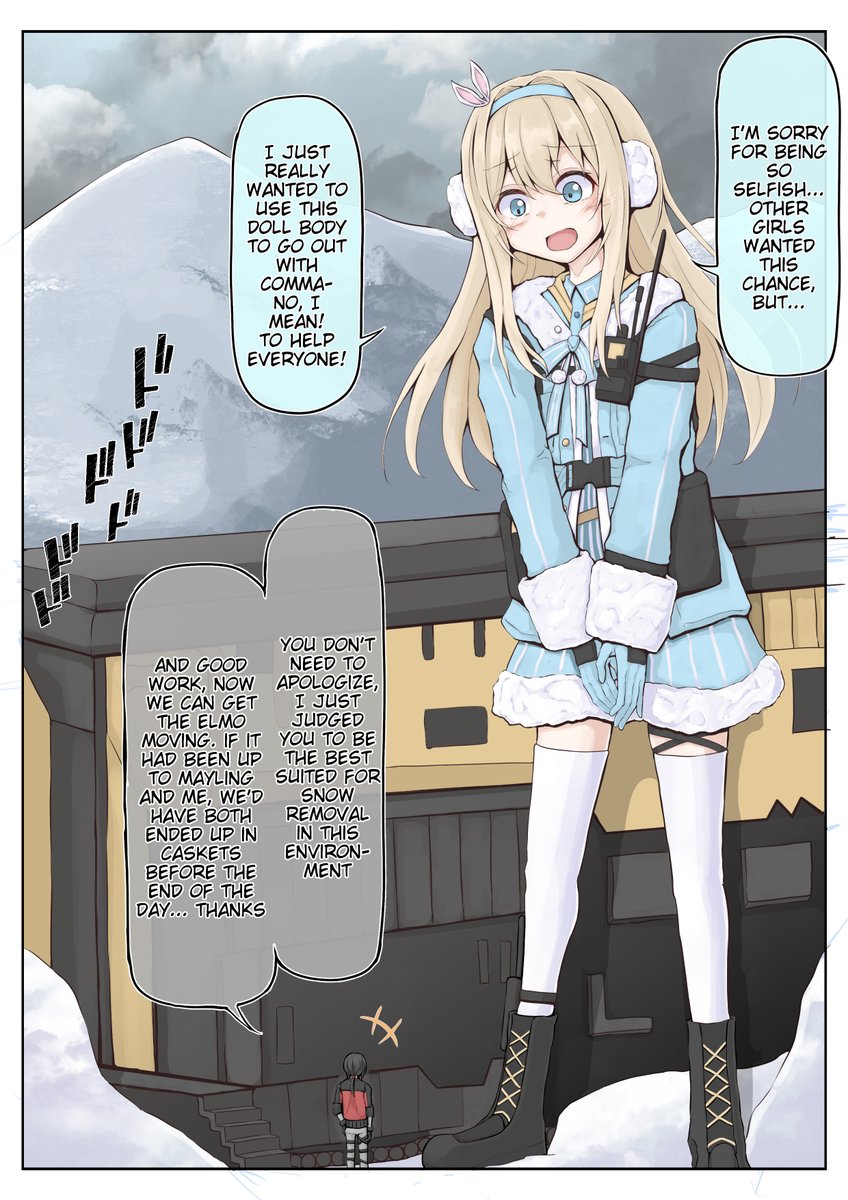 gtscommissions's tweet image. Suomi
Commission done by @Tarutarosu810
#GirlsFrontline2 #少女前線2 #巨大娘 #giantess #소녀전선2 #ドールズフロントライン2