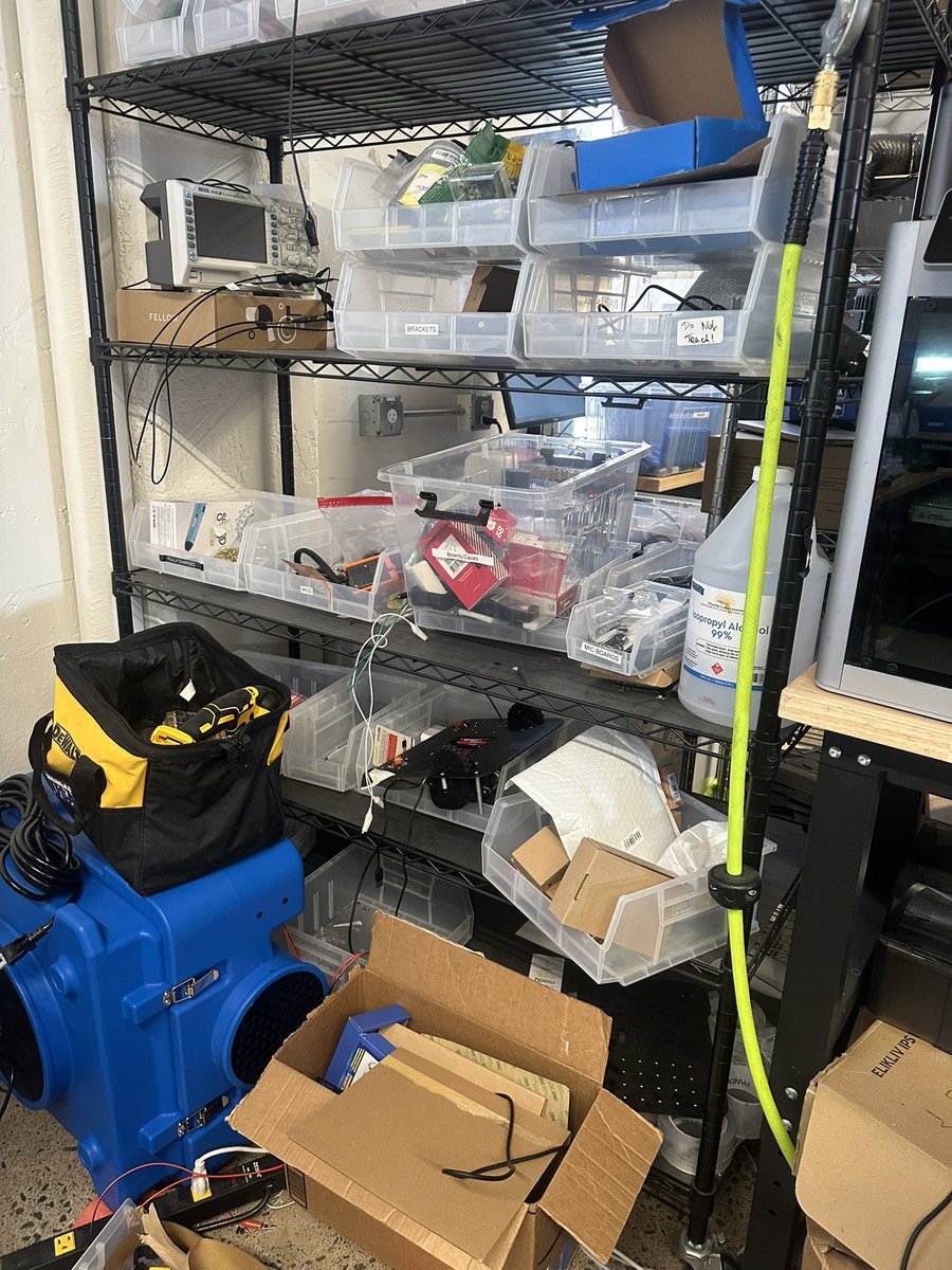Eli_LeChien's tweet photo. Does your shop look like this?

Tools everywhere.
Constantly hunting parts.
“Where’s the damn multimeter?”

I’m building a tool that helps you:
• Answer “How do I build this with what I have?”
• Tag, scan, and track items instantly
• See who has what
• Stay organized — build more, dig less

Beta drops next week.
Tag the most heinous vibe-builder you know. Want early access? Drop a comment or DM — I’ll send you the link when it goes live.