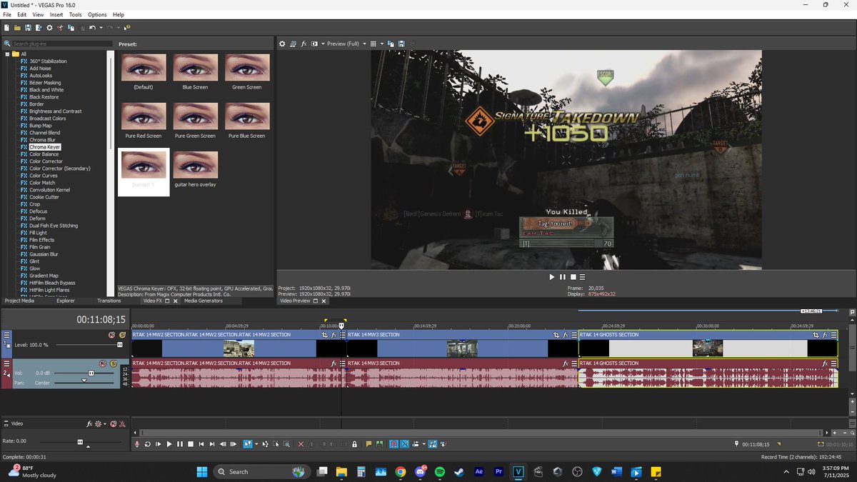 defrences's tweet image. This next RTAK is going to be a special one.

Over 35 minutes long with gameplay on MW2, MW3, and Ghosts.

41 trickshots across all games.

Better bring some popcorn.

RTAK 14 Burnout 3: Takedown Edition Out Next Week!