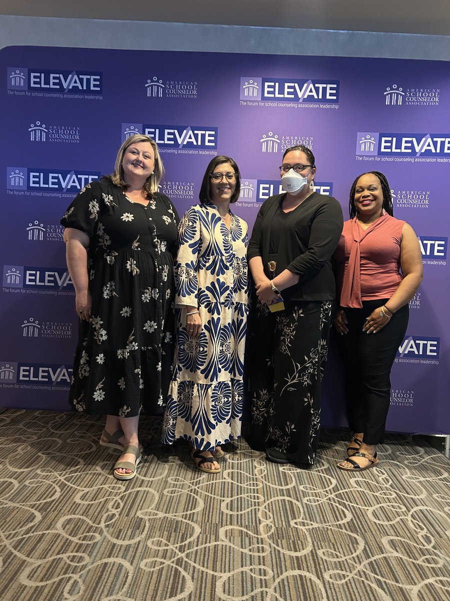 Engaging two days to jumpstart ⁦<a href="/ASCAtweets/">ASCA</a>⁩ conference 25’ at ELEVATE leadership development with ⁦<a href="/NCSCA/">NC School Counselors</a>⁩ president trio!!