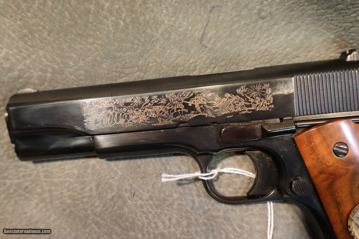 GunsInternation's tweet image. Take a look at this Colt 1969 WWI Series Meuse-Argonne 1911 45ACP here tinyurl.com/5n7vkjj6
Also Check out our giveaway and don't forget there are multiple ways to enter! gunsinternational.com/contest/
#History #Gunsinternational #guns #NRA #pew #Saturday
