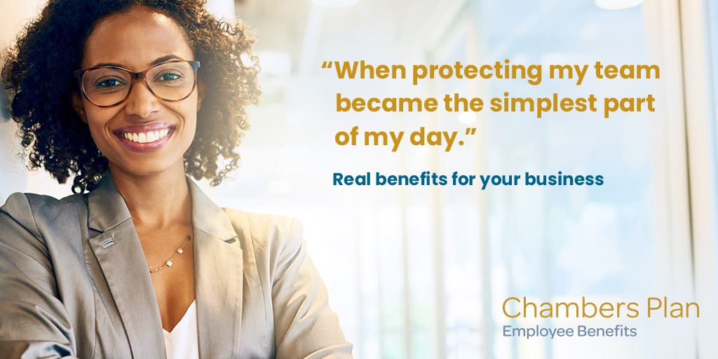 Keeping your team protected shouldn’t be complicated. #TriCitiesChamber members get access to Canada’s leading group benefits plan for small businesses — simple, stable, and packed with value. 

Learn more about #ChambersPlan: bit.ly/TCOCGroupInsur…