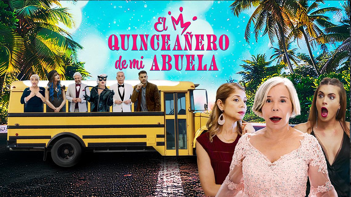 Su nieta le organiza la fiesta de los 15 ¡justo cuando va a cumplir 75 años! #ElQuinceañeroDeMiAbuela Una comedia puertorriqueña que te hará reír y te demostrará que para festejar no hay edad.

Tienes una cita esta noche a la 1am por #ViendoMovies 💙

📺  youtu.be/ebQb7YupGnY