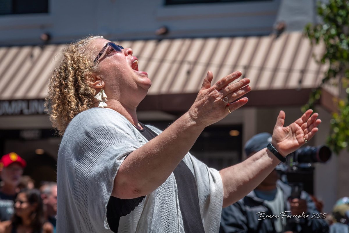 GlideChurch's tweet image. The Glide Ensemble and the Change Band delighted crowds last weekend at the Fillmore Jazz Festival. Here are some photos, taken by Bruce Forrester, which capture the moments of pure joy in music. Thank you for bringing joy everywhere you go, Glide Ensemble-- Joy is Resistance!