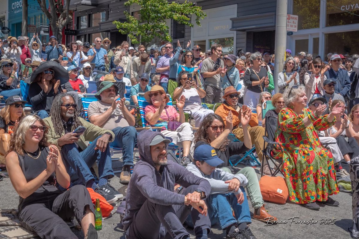 GlideChurch's tweet image. The Glide Ensemble and the Change Band delighted crowds last weekend at the Fillmore Jazz Festival. Here are some photos, taken by Bruce Forrester, which capture the moments of pure joy in music. Thank you for bringing joy everywhere you go, Glide Ensemble-- Joy is Resistance!