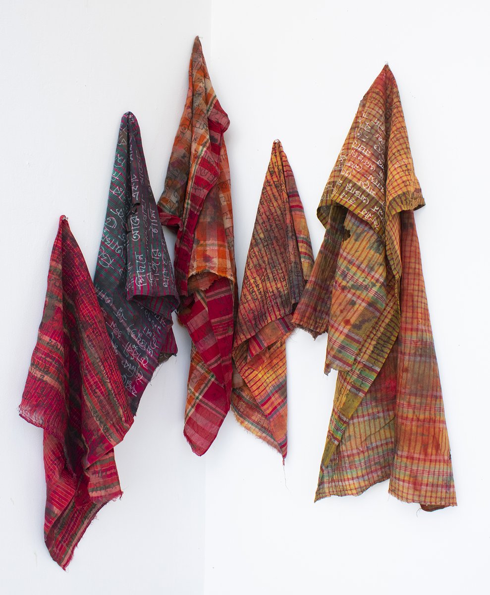 akimboart's tweet photo. 🖼 Map of Misfortune, a solo exhibition by Asma Sultana, mourns the erosion of Bangladesh’s fragile democracy through a powerful interdisciplinary installation. Jul 16–Aug 3, 2025 @ Gerrard Art Space Inc. https://t.co/2WZrhymMwh https://t.co/XLnbz0QWli