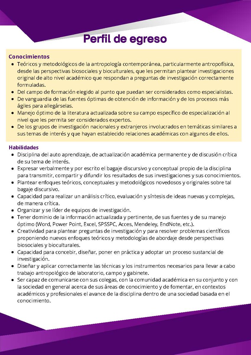 Posgrado en Antropología Física - ENAH tweet media