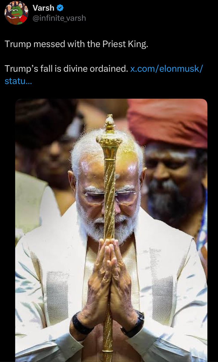 People laughed when I posted this. 

The will of the King happens. 

All he needs is to WILL. 

Right now he NEEDS TO WILL THE BABU AND MILORD REFORMS.
