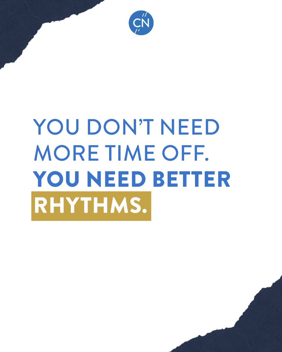 We tend to think more vacation is the answer.
But what if the real problem is what we do between vacations?
You can’t lead well if your tank is always empty.
Creating small, repeatable moments of rest throughout your week might be exactly what your soul—and your leadership—needs.