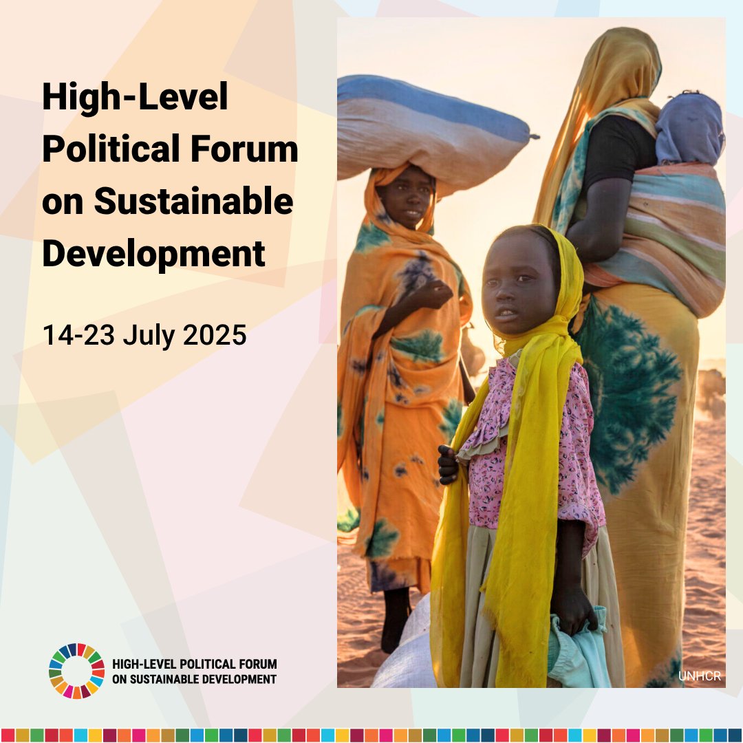 Starting TODAY!

Every step towards the #GlobalGoals shapes a brighter tomorrow.

At #HLPF, find out how we can accelerate action to reach the targets by 2030.

⏰ 10AM EDT
📺 Join LIVE: webtv.un.org/en/asset/k1f/k…
🔗 More: hlpf.un.org/2025