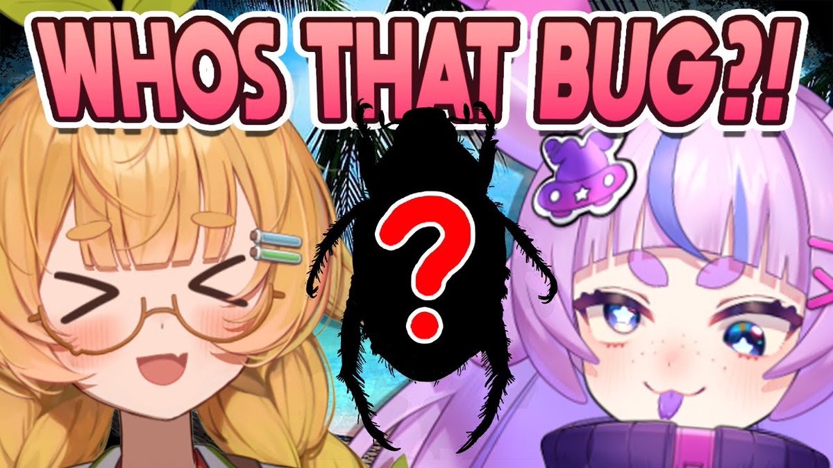 Can YOU Guess the Bug ?!  🪲
i'm doing a little Who's That Bug gameshow on my stream RIGHT NOW !!