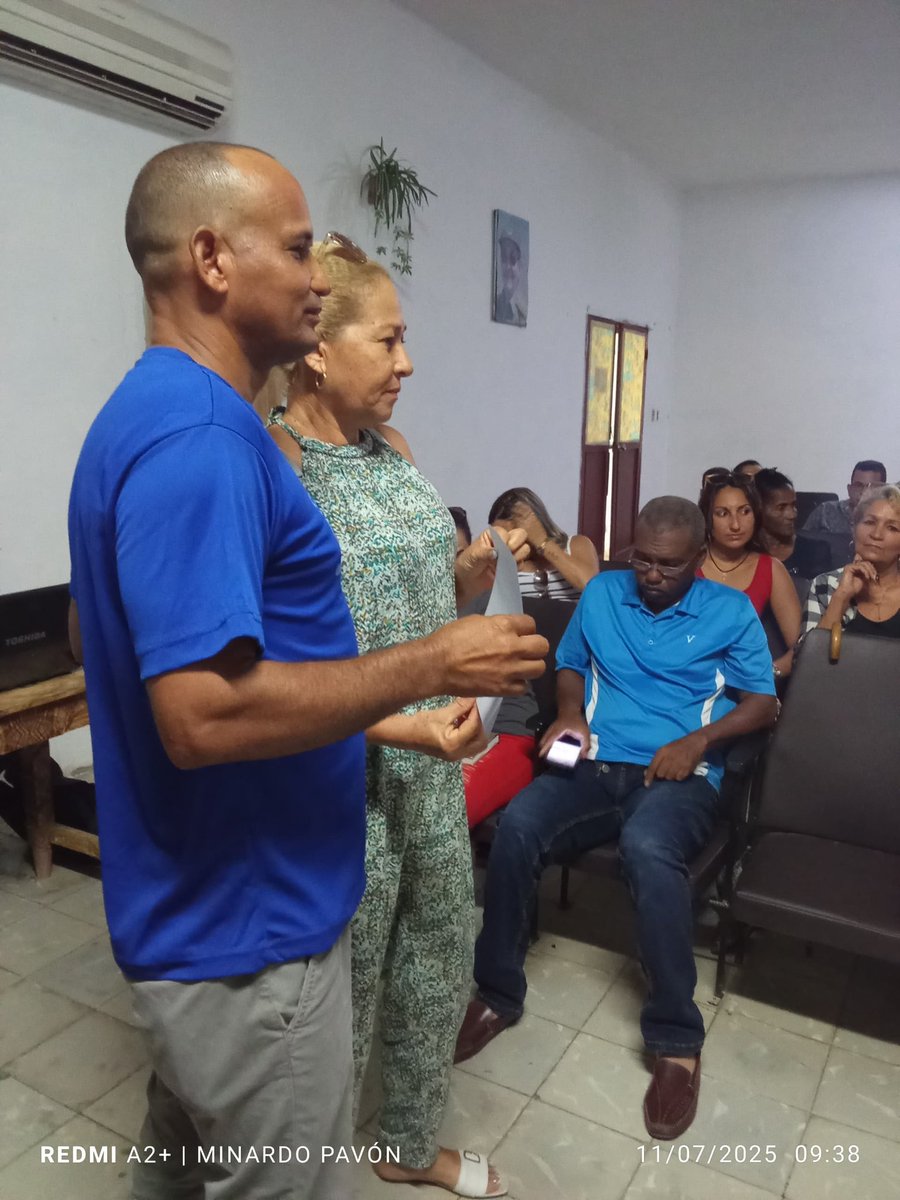 LastunasCo89617's tweet photo. Con la presencia de las máximas autoridades del municipio de #Manatí y del Consejo Electoral Provincial de #LasTunas se realizó el acto por el 6to aniversario del #CENCuba en ese territorio. #TransformandoXTodos. @AlinaBalse87002 @LorenzoOsbel @ramospor_cuba @YelenysLasTunas https://t.co/zieboQJcMc