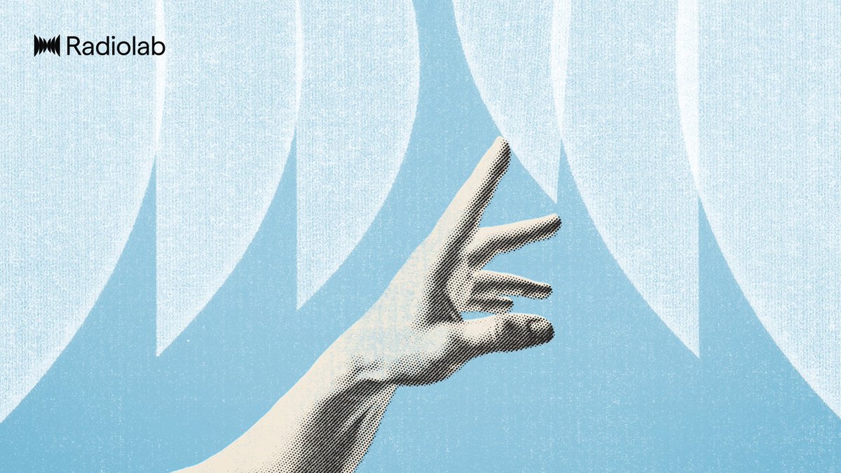 Radiolab's tweet image. This week, we set out in search of order and balance in the world around us, and ask how symmetry shapes our very existence — from the origins of the universe, to falling in love, to what we see when we look in the mirror.
Listen here: lnk.to/radiolab!x
