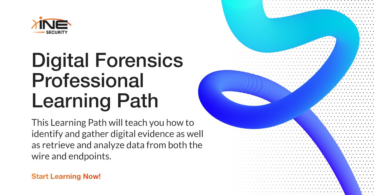 INEsecurity's tweet image. 🔍 Become a Digital Detective with the #eCDFP Certification Path

#DigitalForensics Skills You&apos;ll Master:
✅ Volatile &amp;amp; non-volatile data acquisition
✅ File system analysis &amp;amp; data recovery
✅ Windows registry &amp;amp; artifact investigation

Get Started: 🕵️‍♂️ bit.ly/4eCa0u6