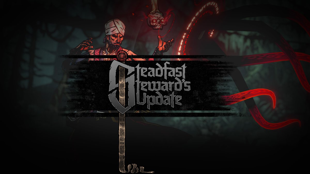 DarkestDungeon's tweet photo. We've just pushed a new Steadfast Steward's Update to our public beta branches. 

Today's update focuses on adjustments to the Occultist. Read our full patch notes here: https://t.co/1yrTS7nqTr

#darkestdungeon #darkestdungeon2 https://t.co/S3D1G6YAHb
