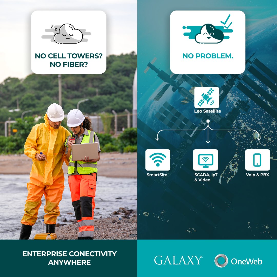 No towers. No fibre. No problem.

From the Arctic to remote camps, Galaxy’s SmartSite keeps teams online anywhere. 
Prioritized apps, morale Wi-Fi, VoIP, and 24/7 support.

📡 Off-grid? We’ll meet you there: galaxybroadband.ca