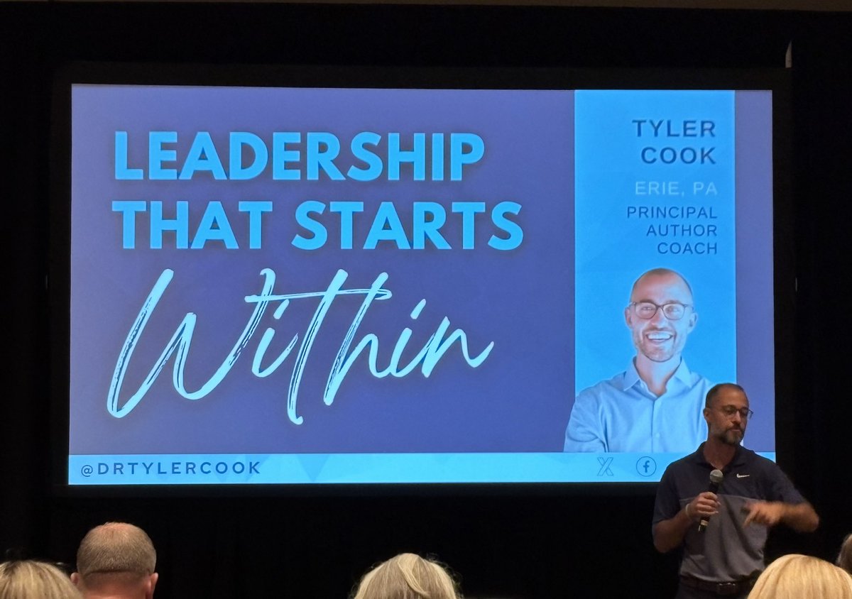BenFeeney's tweet image. Great session with @drtylercook on reflective leadership and developing healthy leaders and healthy teams! @NASSP #UNITED2025