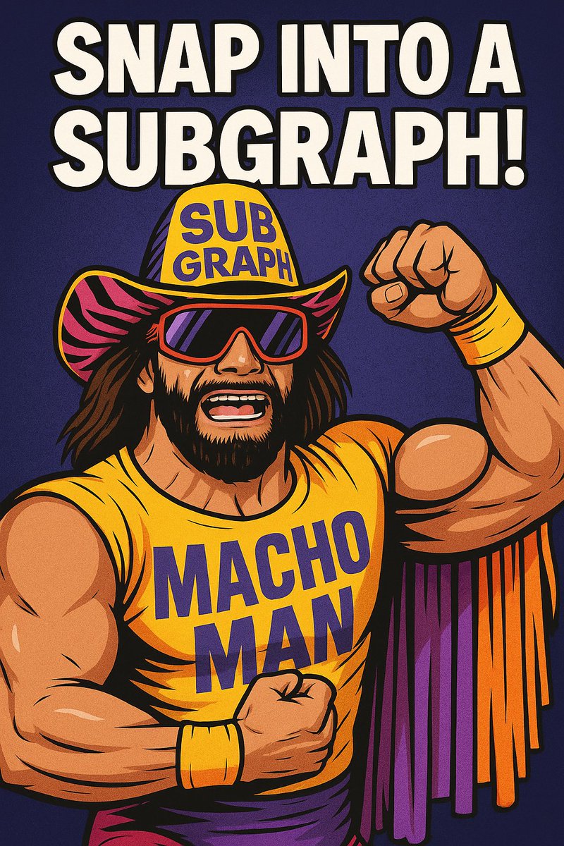 Ohhh yeah brother! When your dapp needs data, you don’t mess around… you SNAP into a SUBGRAPH! 💪📊 thegraph.com/docs/en/subgra… #TheGraph