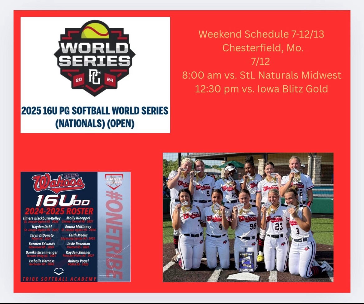 Danika Eisenmenger (@deisenmenger27) on Twitter photo Weekend Schedule! Hope to see you there or follow on Gamechanger : web.gc.com/teams/LiBRpvV3…
<a href="/SteveLeverton2/">Steve Leverton</a> <a href="/coach_orsburn/">Taylor Orsburn-Siefert</a> <a href="/LLCSoftball/">John Hendrix</a> <a href="/MattCervantes13/">Coach Cervantes</a> <a href="/LSementi/">Leonard Sementi</a> <a href="/BradleySoftball/">Bradley Softball</a> <a href="/CoachWThees/">Windy Thees</a> <a href="/CoachMWright3/">Monica Wright</a> Weekend Schedule! Hope to see you there or follow on Gamechanger : web.gc.com/teams/LiBRpvV3…
<a href="/SteveLeverton2/">Steve Leverton</a> <a href="/coach_orsburn/">Taylor Orsburn-Siefert</a> <a href="/LLCSoftball/">John Hendrix</a> <a href="/MattCervantes13/">Coach Cervantes</a> <a href="/LSementi/">Leonard Sementi</a> <a href="/BradleySoftball/">Bradley Softball</a> <a href="/CoachWThees/">Windy Thees</a> <a href="/CoachMWright3/">Monica Wright</a>