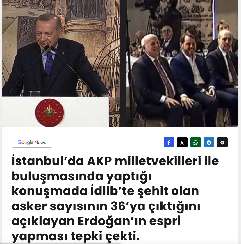 ŞUBAT 2020'Yİ DE HATIRLATIRLAR ADAMA...

Ey Saral efendi!
Mehmet Nuri'ye çemkirmek kolay. Onun, belli ki suyu ısınmış. Zamanında bu olaya da sesini çıkarmış mıydın?