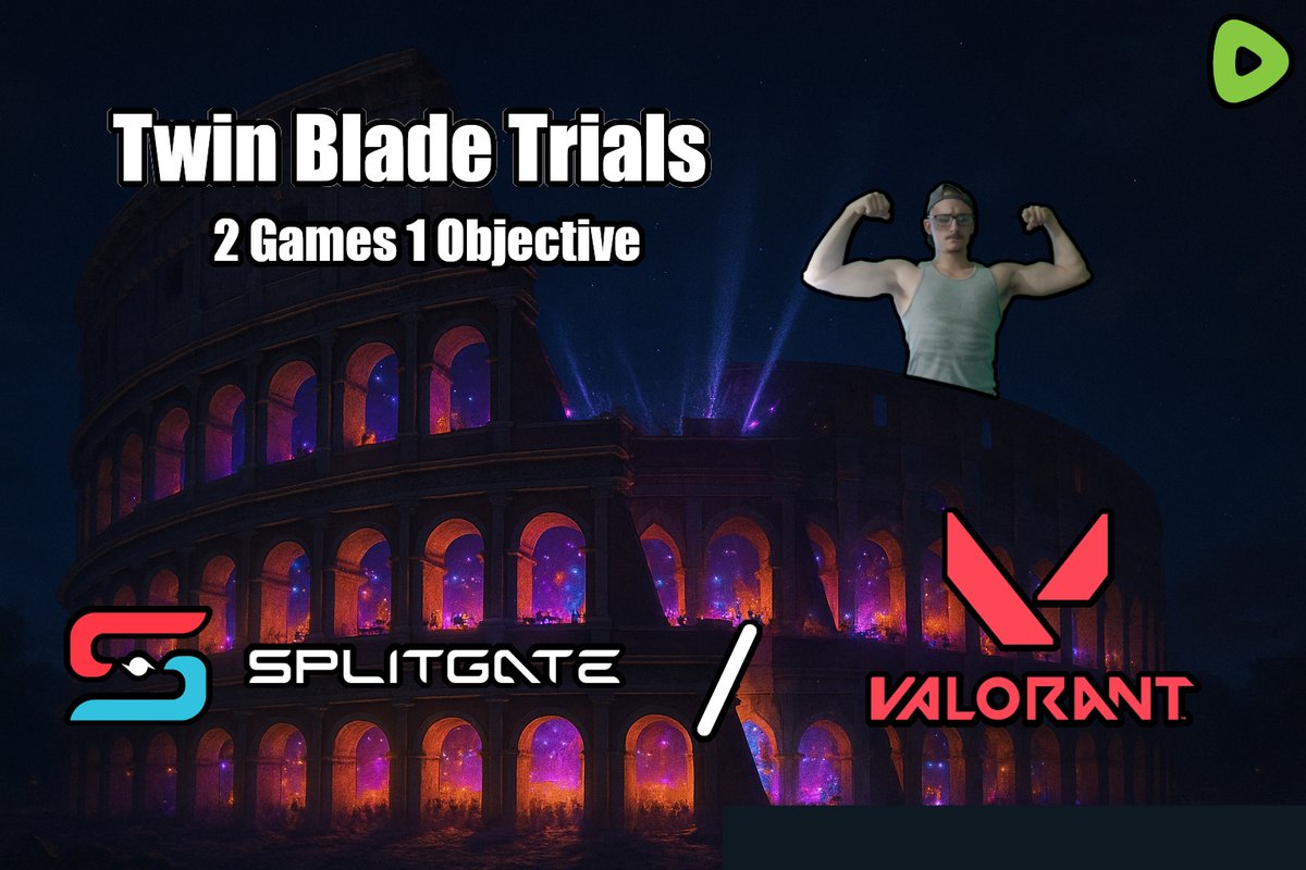 Dragoon_B101's tweet image. 🟢LIVE IN 15 MINUTES!!!
⚔️- The Gladiator Gauntlet - PUBG
🔱- Twin Blade Trials - Splitgate + Valorant
Dragoon - Twin Blade Trails -Splitgate + Valorant
#VALORANT #Splitgate2 @GamingOnRumble
@MasteringRumble