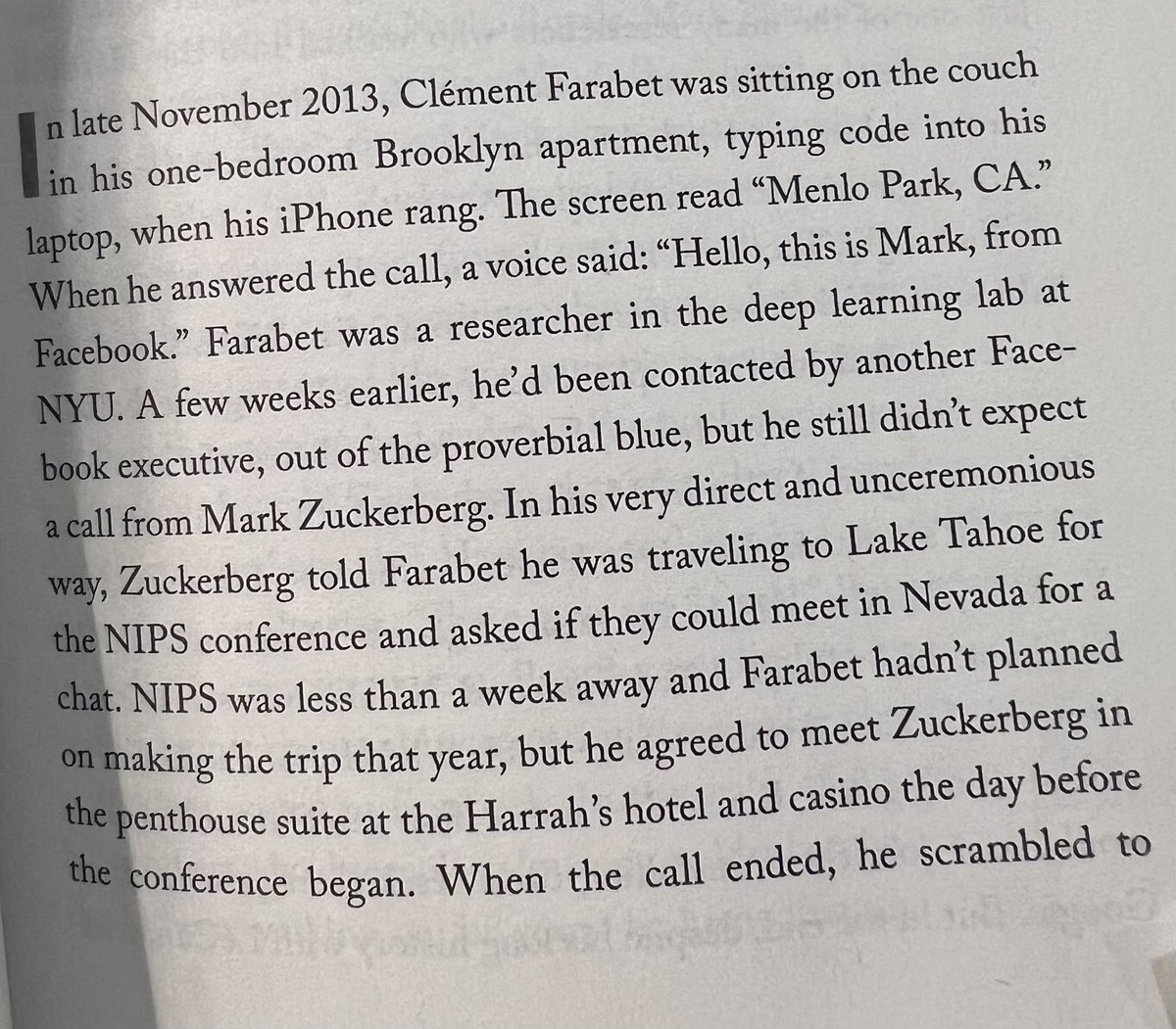 modestproposal1's tweet image. “Hello, this is Mark, from Facebook.”
“He basically wanted to hire everybody… He knew the names of every researcher in the space”