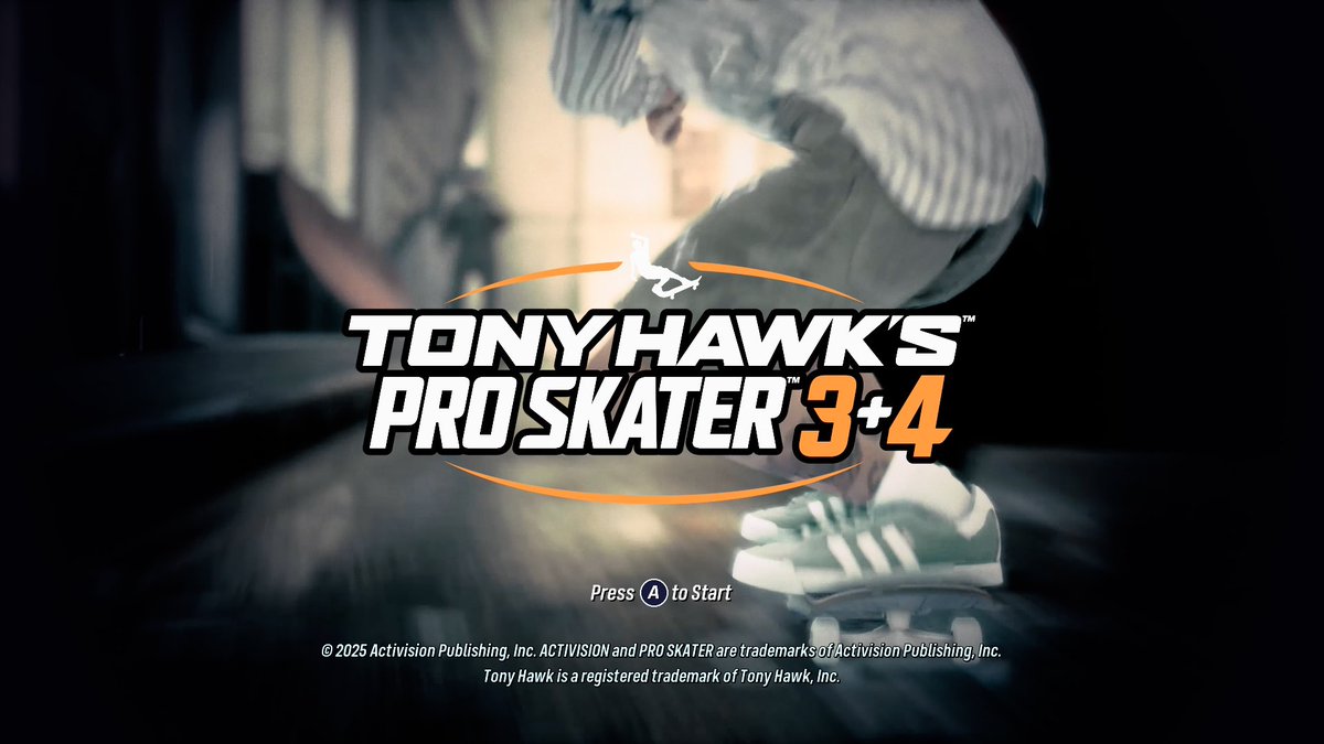 Aan de slag met #TonyHawksProSkater34 op de #Switch2 Fijn om ook in handheld te kunnen spelen met 60fps!