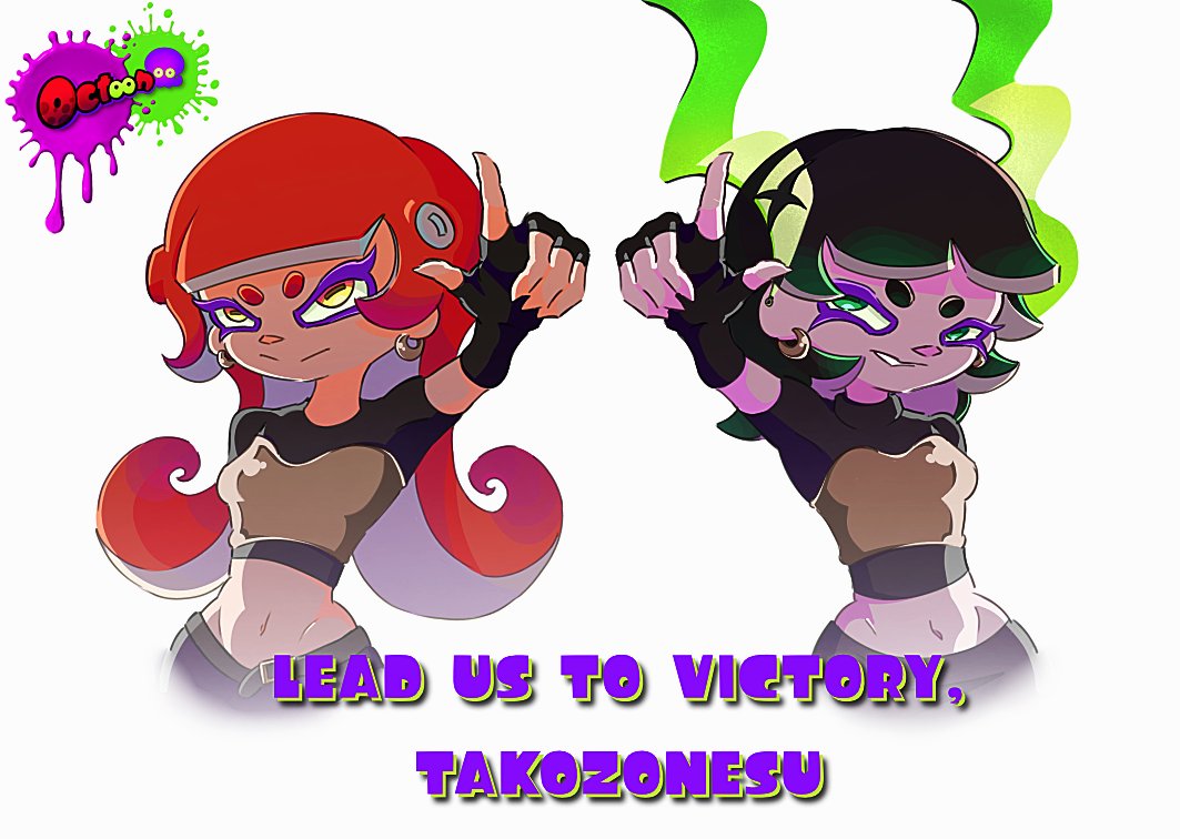 Near finished designs for the “idols” of Octoon

Caitlyn &amp; Mary