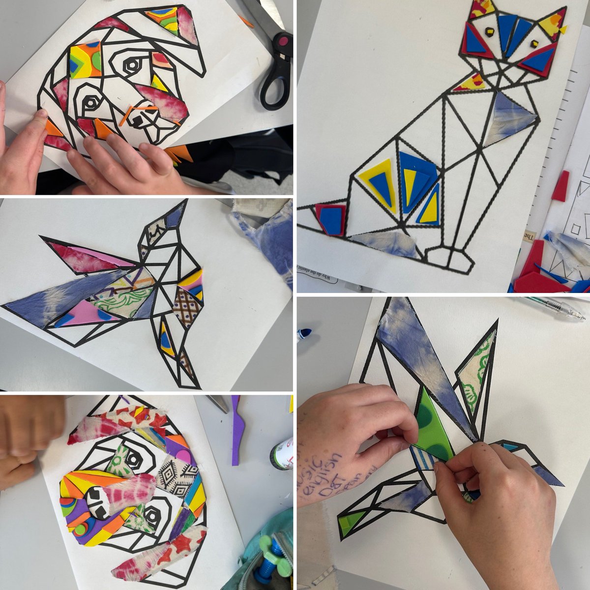 ADT@ Stanborough (@stanb_adt) on Twitter photo Part 1 of 2 - students use a selection of fabrics they have designed along side up cycled fabric to create a Michel Keck inspired animal <a href="/StanboroughS/">Stanborough School</a> Part 1 of 2 - students use a selection of fabrics they have designed along side up cycled fabric to create a Michel Keck inspired animal <a href="/StanboroughS/">Stanborough School</a>